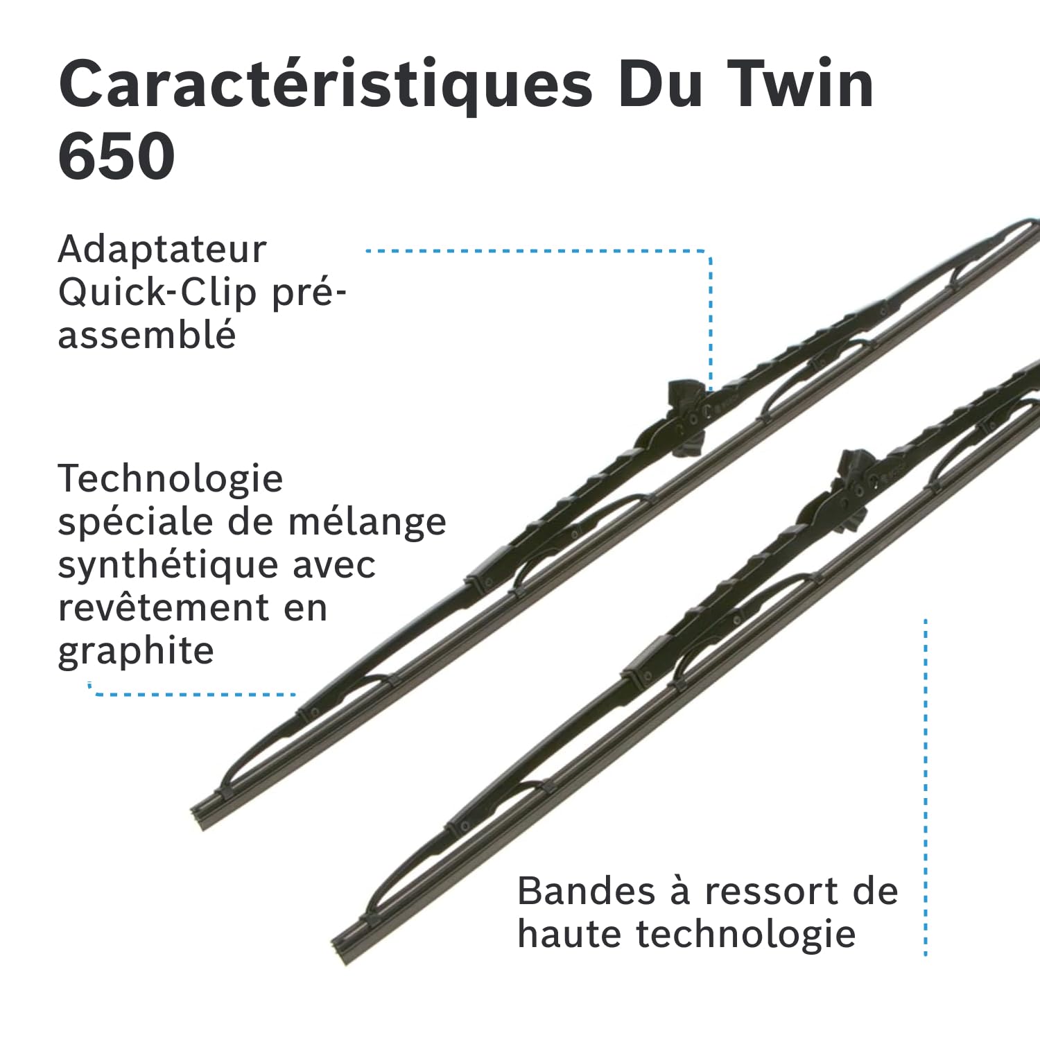 BOSCH Balai d'essuie-glace 3397118320