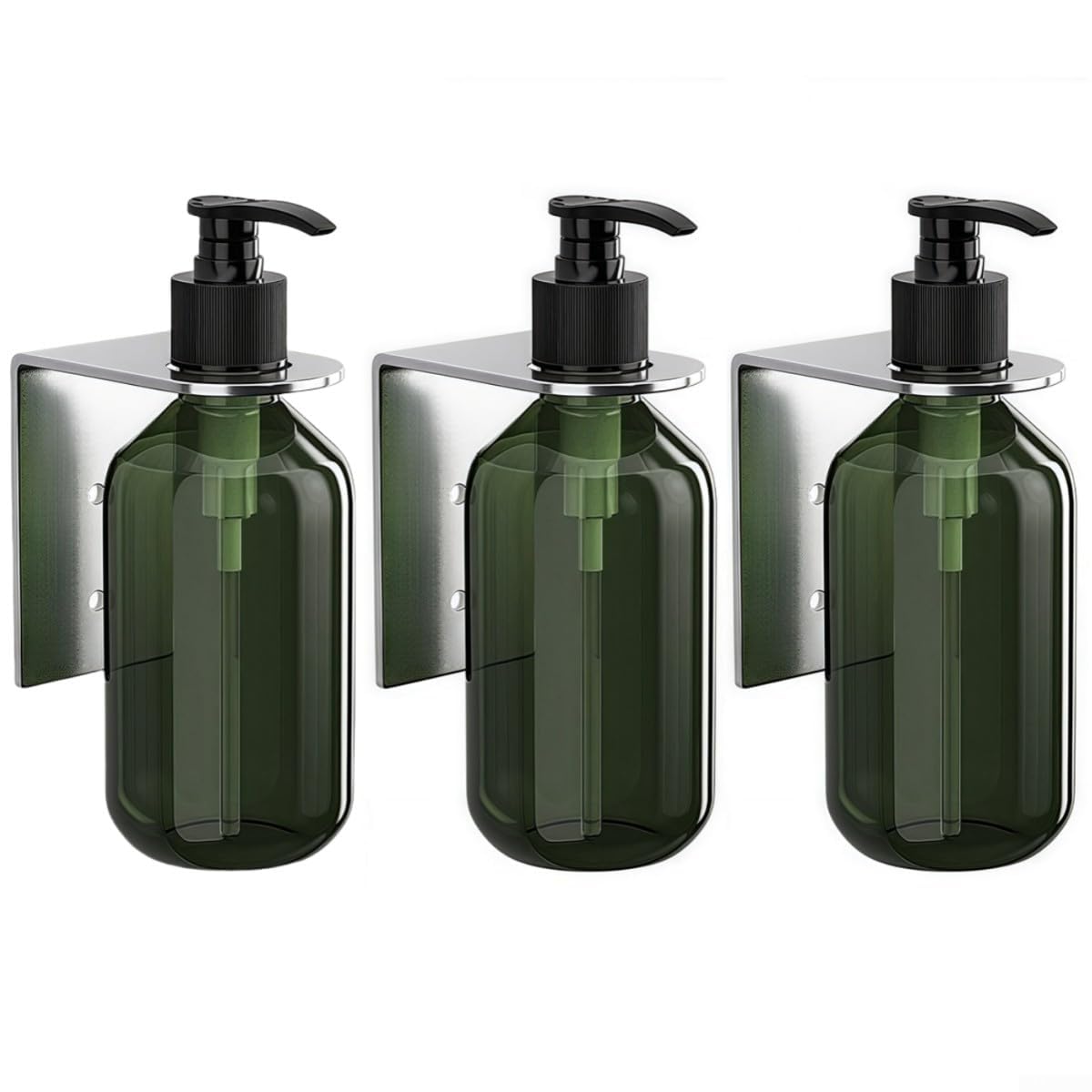 Dispensador De Jabón De Pared – 300ml, Soporte De Acero Inoxidable