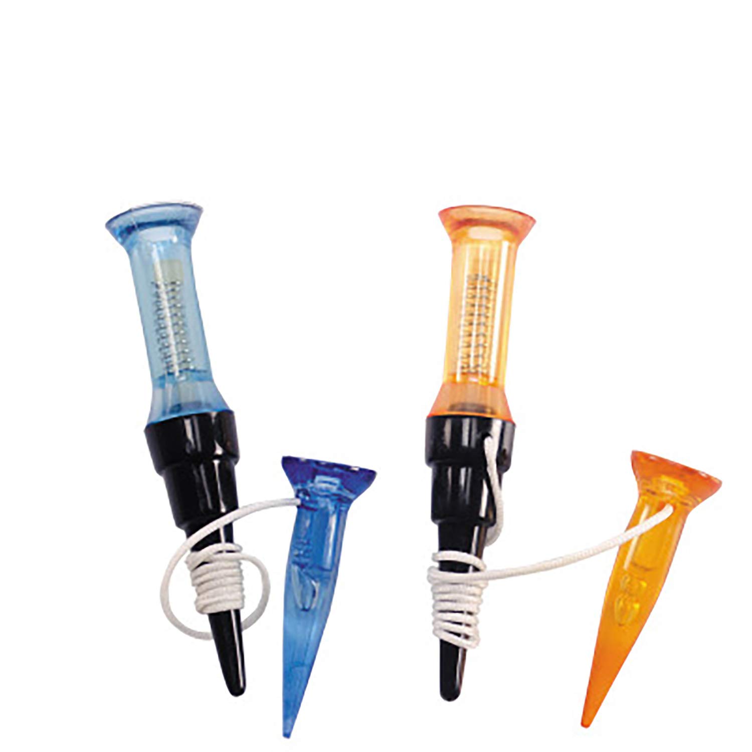 Leyal 2Pcs Golf Tee with Spring Golf tees Quality Durable Flexible Plastic tee