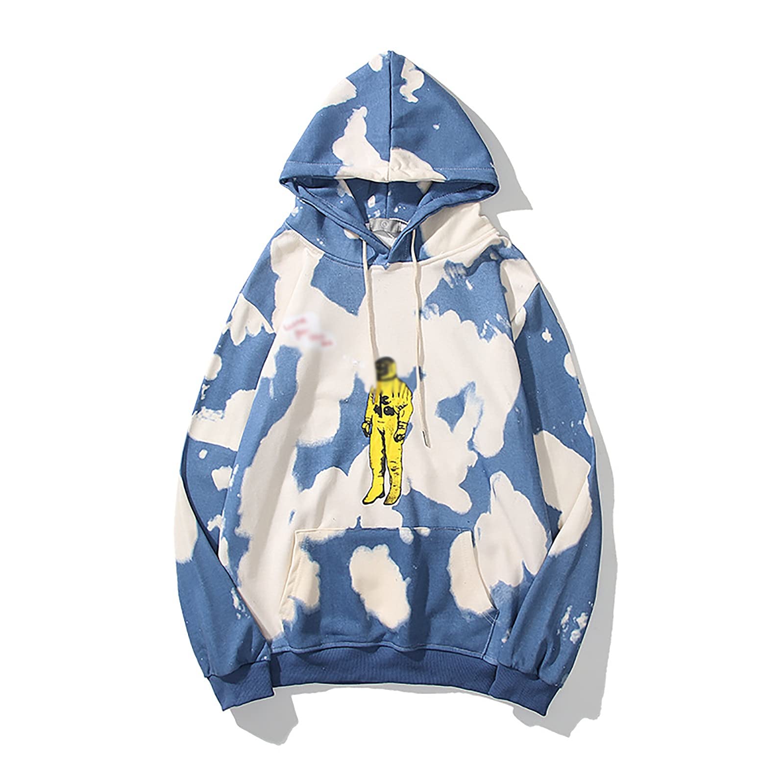 G&F Kanye Felpa con Cappuccio Maglione Cotone Hip-Hop Fan Felpa Moda Manica Lunga Maglione