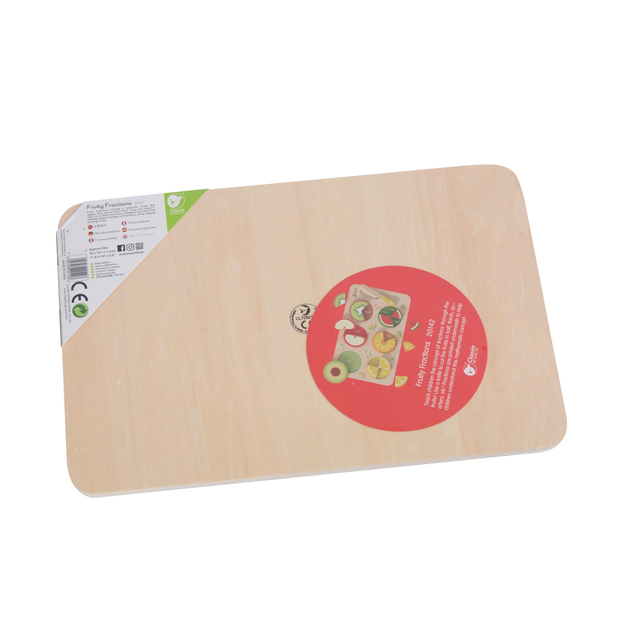 Classic World Houten Fruit Puzzel Breuke