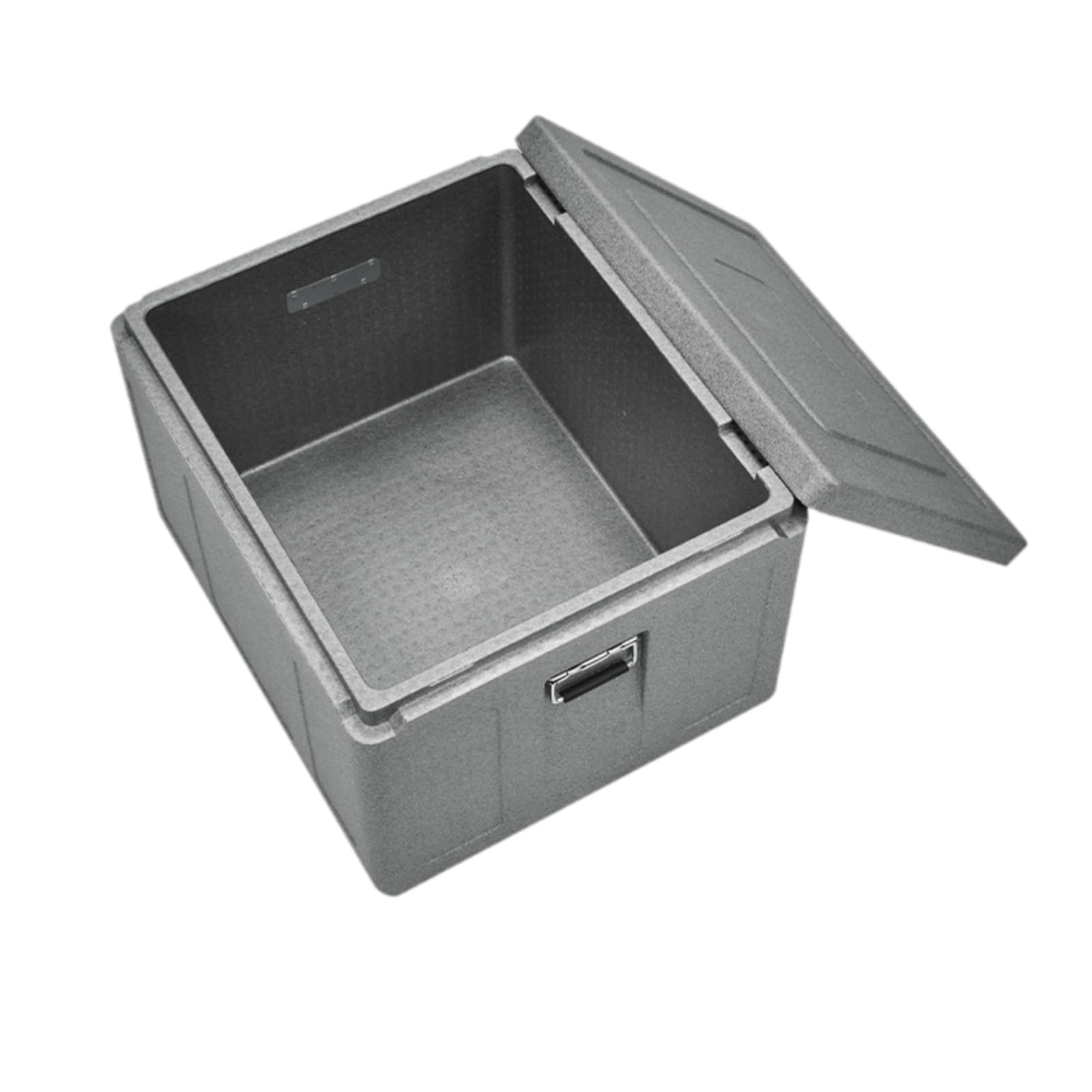 Conteneur Transport Thermique en Polypropylène Expansé sign Renforcé pour Usage Quotidien en Restauration Mobile Distribution Alimentaire, 137L, Style F