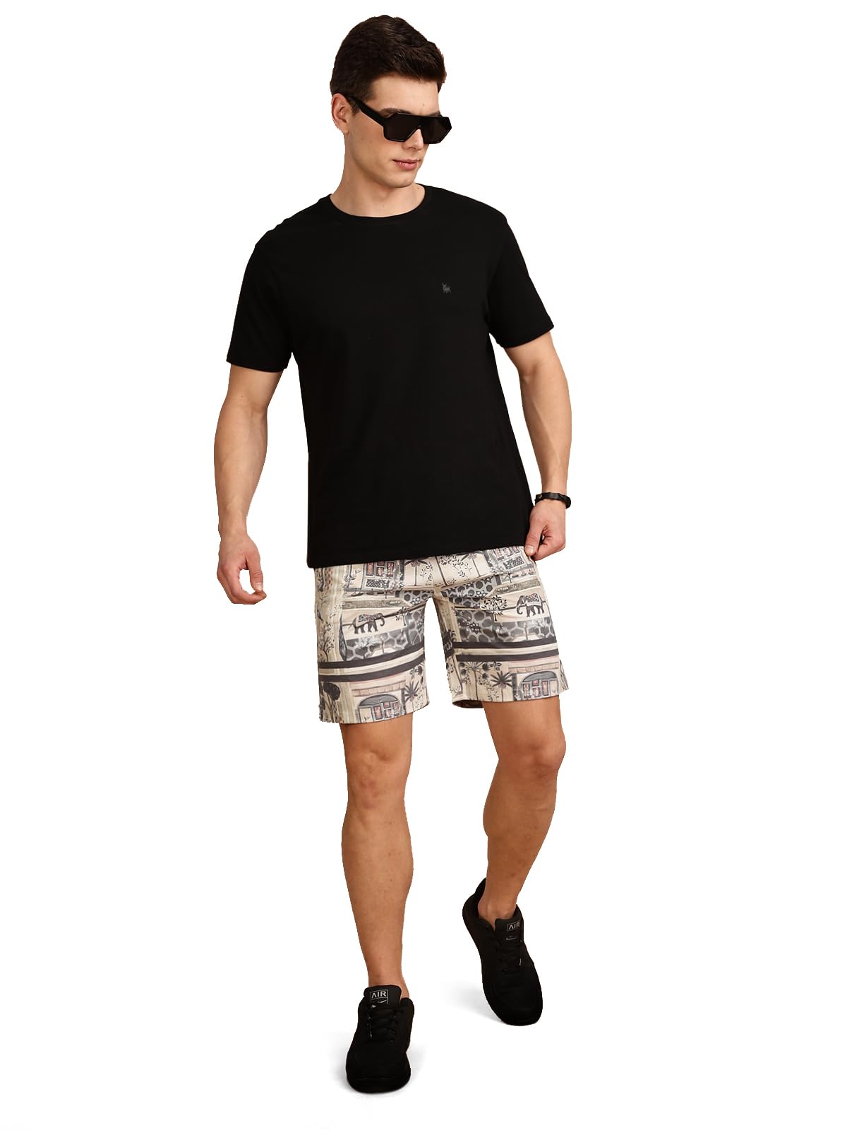 Trendy Co-Ord Set for Men | T-Shirt and Shorts Set