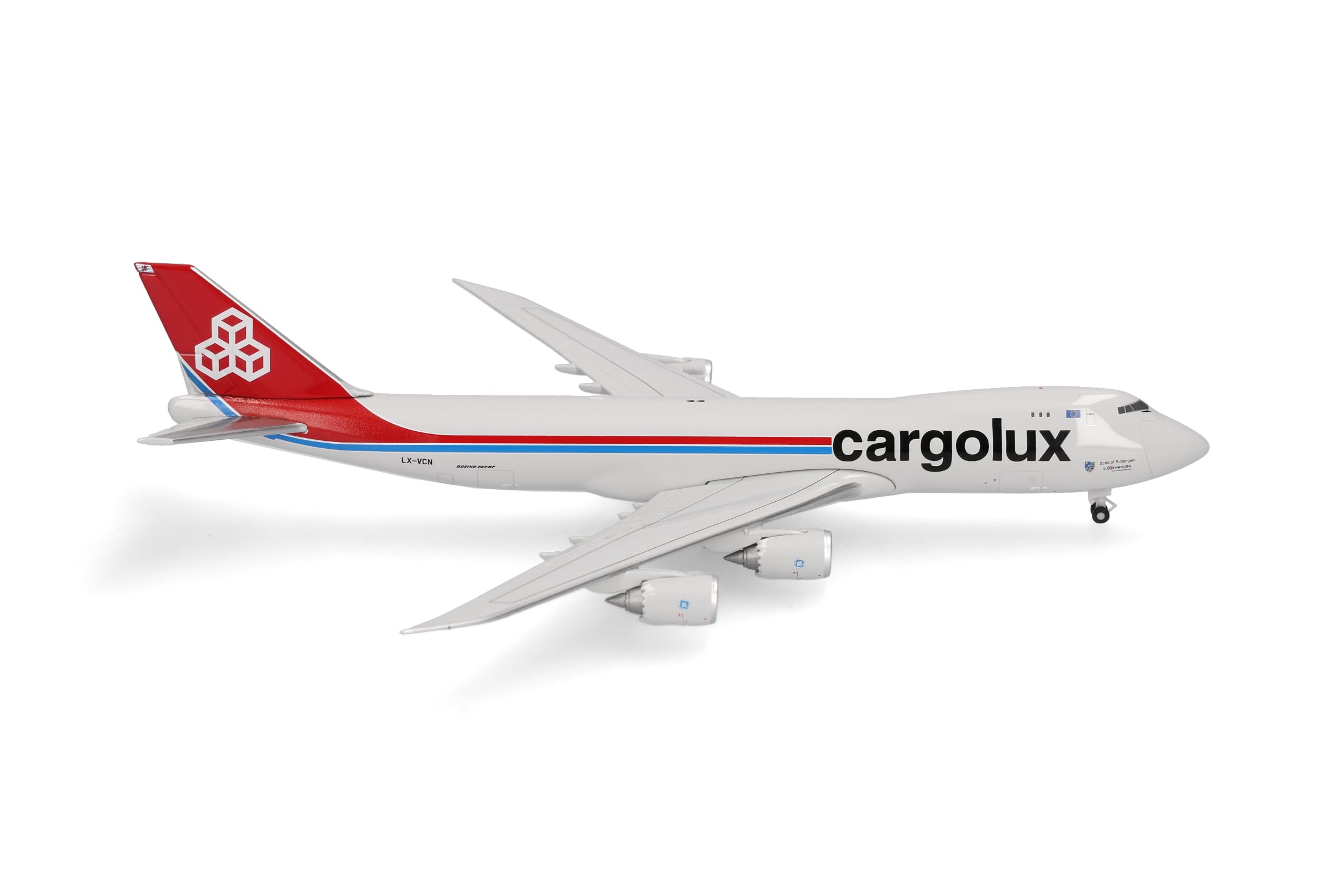 Herpa Modellino Aereo Cargolux Boeing 747-8F
