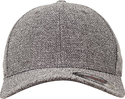 Flexfit Melange Mesh Stretchable Cap - Heather Darkgrey - L/XL