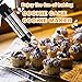 Blissfulmilo Stainless Steel Spritz Cookie Press Set,Cookie Press Gun Kit with 8 Piping Tips and 13 Discs for DIY Maker and Decorating Baking Supplies