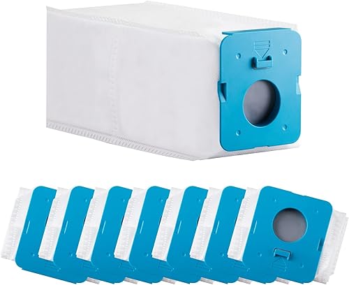 Paquete de 8 bolsas de polvo VCA-ADB953 para aspiradora Samsung BESPOKE Jet inalámbrica, 2.5 L, bolsa de recolección automática de polvo de gran