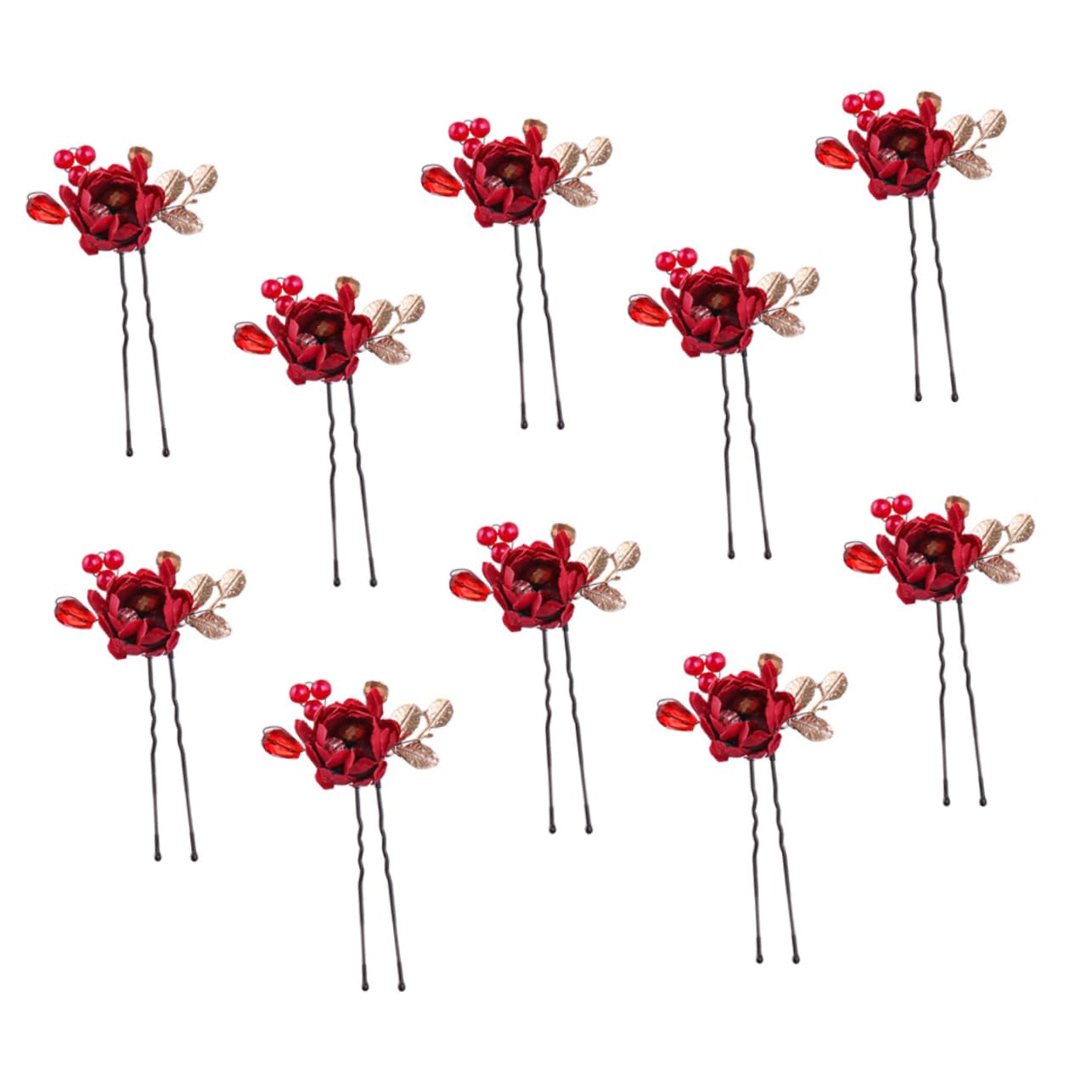 MAGICLULU 20piezas Horquillas Elegantes Diseño De Para Novias y De Honor Accesorios De Pelo Para Bodas y Color