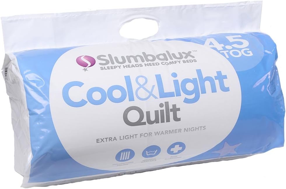 Fresh & Cool Soft Hollowfibre Quilt Duvet - 4.5 Tog - King