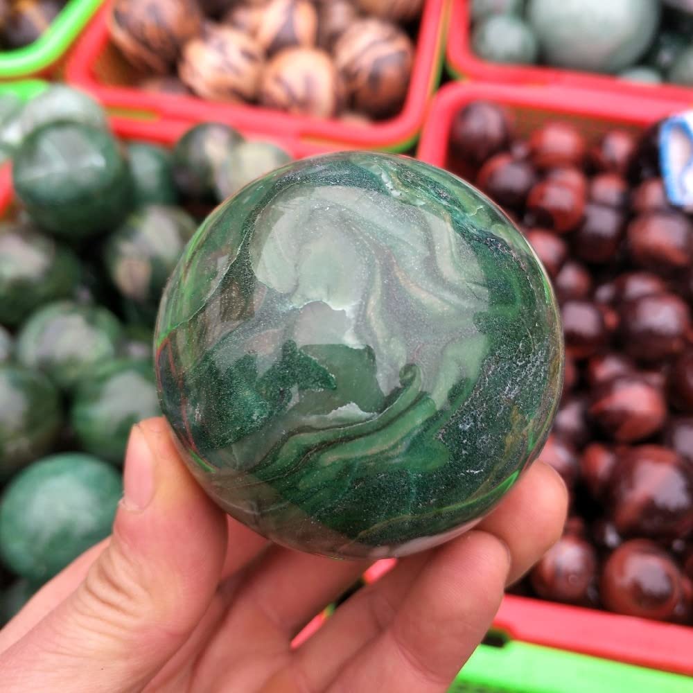 Boule de turquoise africaine brute pour décoration de mariage