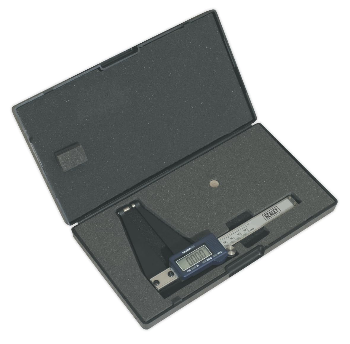 Sealey VS0561 cyfrowy zacisk tarczy hamulcowej 100 mm (4")