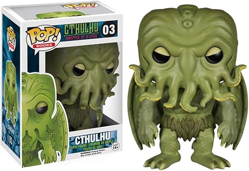 Funko POP Literature: Figura de acción de HP Lovecraft Cthulh