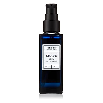 Murdock London Shave Oil | perfect solution for thick and strong stubble | Made in England | 50ml