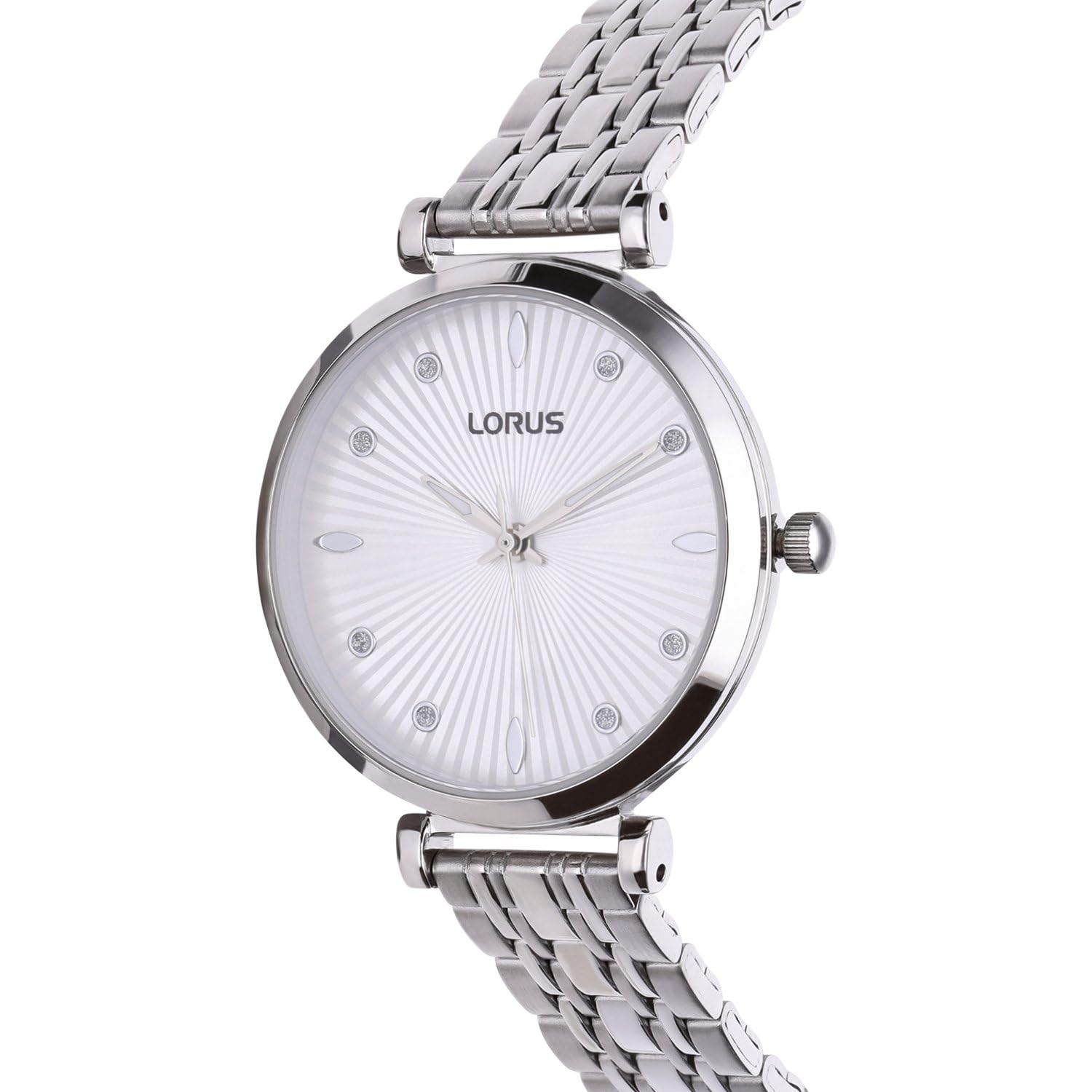 Lorus Orologio analogico al quarzo da donna con bracciale in acciaio inossidabile