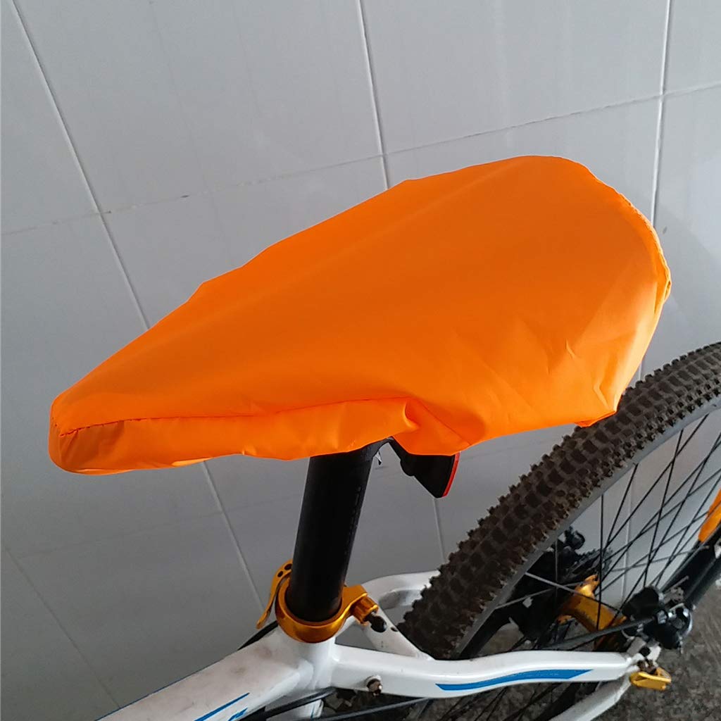 Fahrradsattel Abdeckung Wasserdicht Gelb - Universal Sattelberzug  Regenschutz Fr Alle Fahrrder Sattelberzug Universal