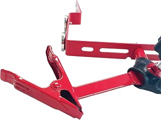 Lauco Paint-N-Stick Side View Mirror Stand Holder With Clamp, Autobody Repair Plier With Holder Set (PPH1673)