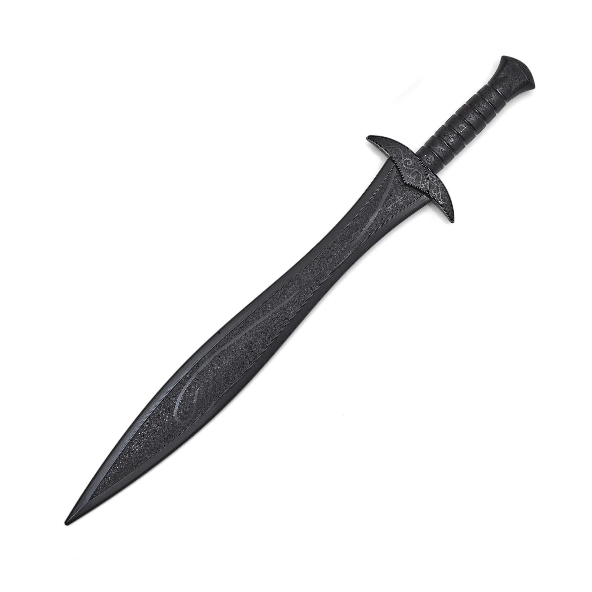 Martial Arts Black Polypropylene Plastic Sting Training sword