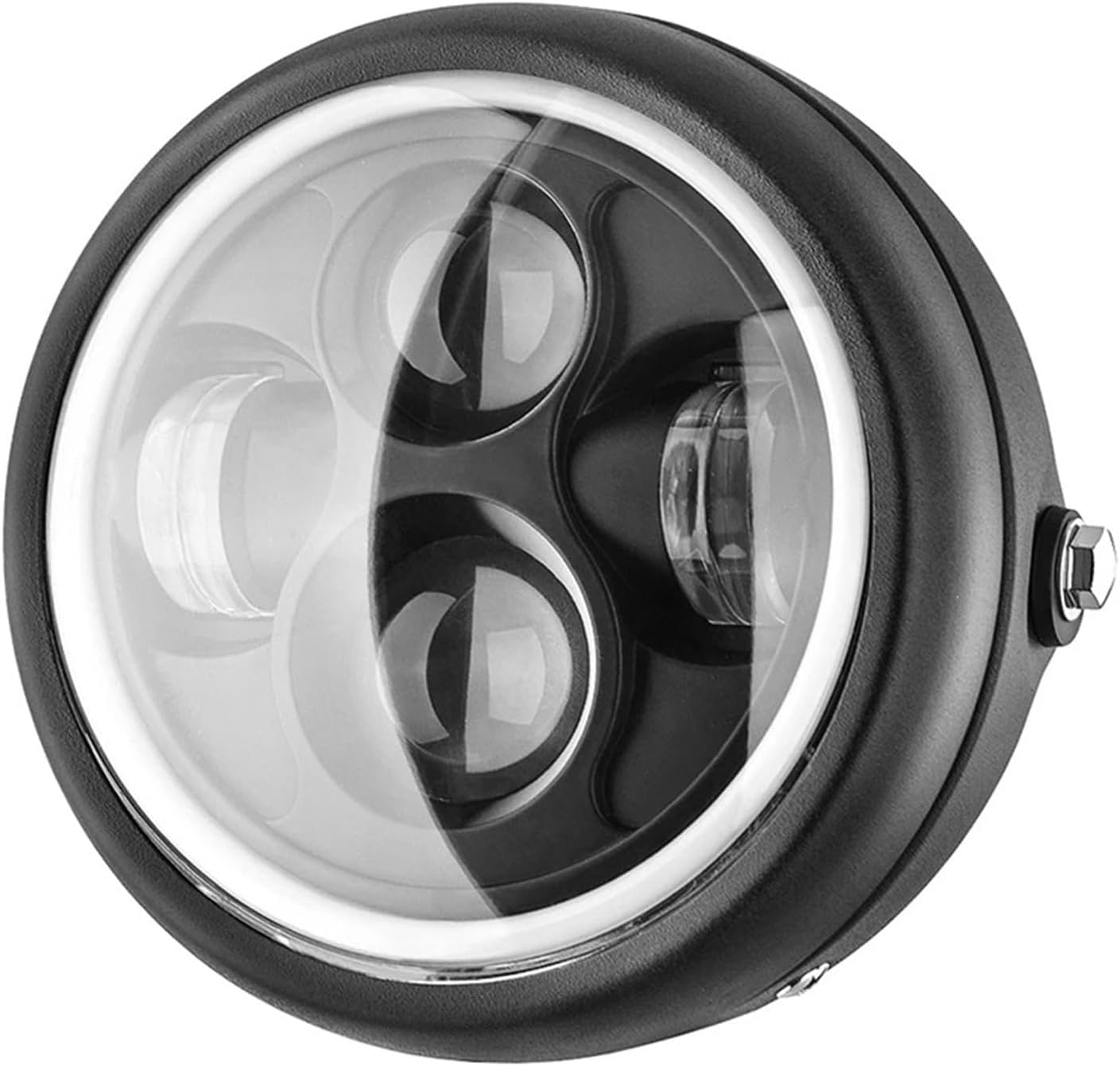 Phare de moto rétro 5,75 pouces : résolvez le manque de style de votre GN125