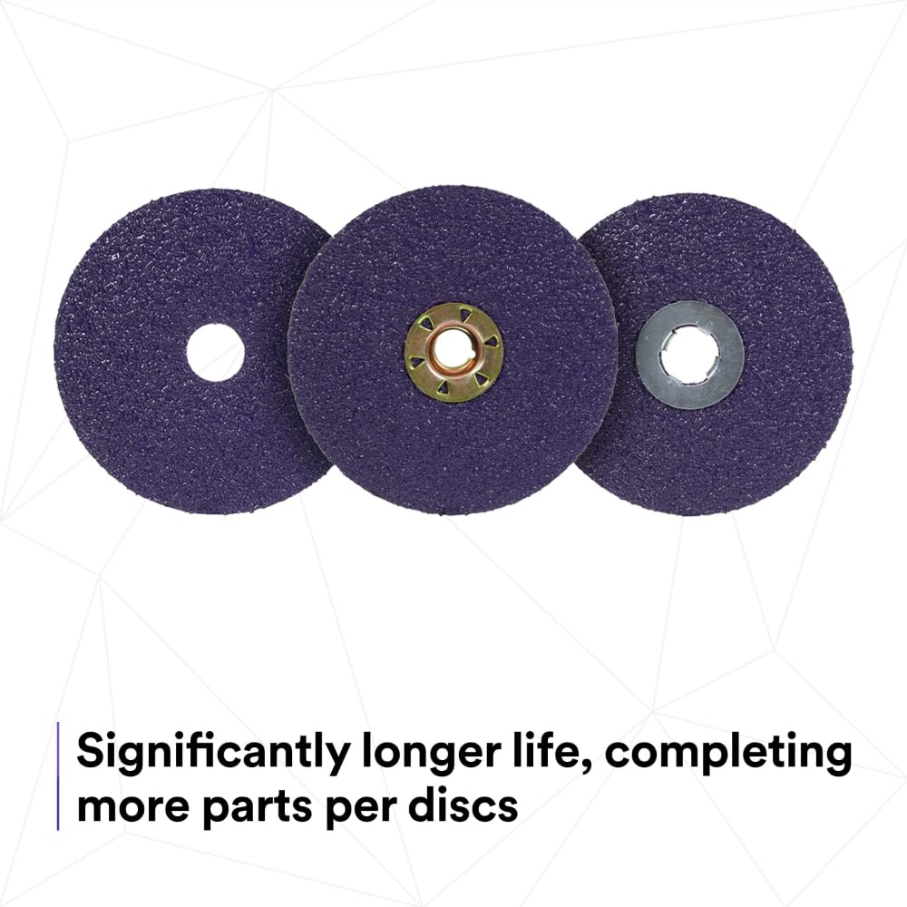 3M™ Cubitron™ 3 Disco de fibra 1182C, 60+, 6 x 7/8 pulgadas, troquel 600T, 25/bolsa