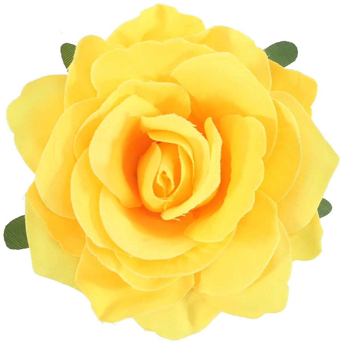 Yellow Rose Brooches Flower Hair Clips for Women | Brooches and Pins | Hair Accessories | Valentines Hair Clips, Wedding Hair Accessories for Women |Lapel Pin