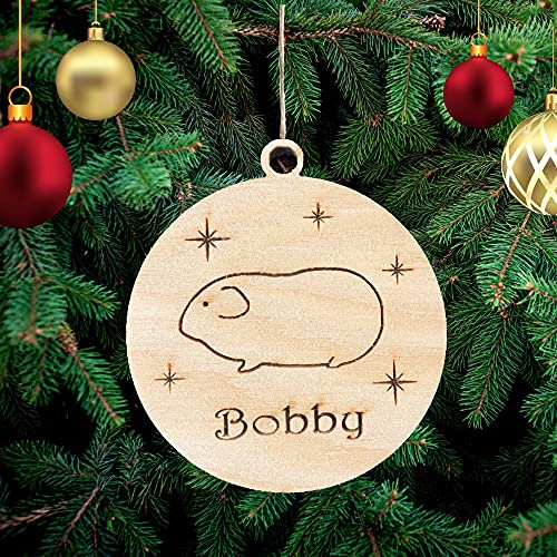 Pet-Jos Personalisierte Meerschweinchen Christbaumschmuck...
