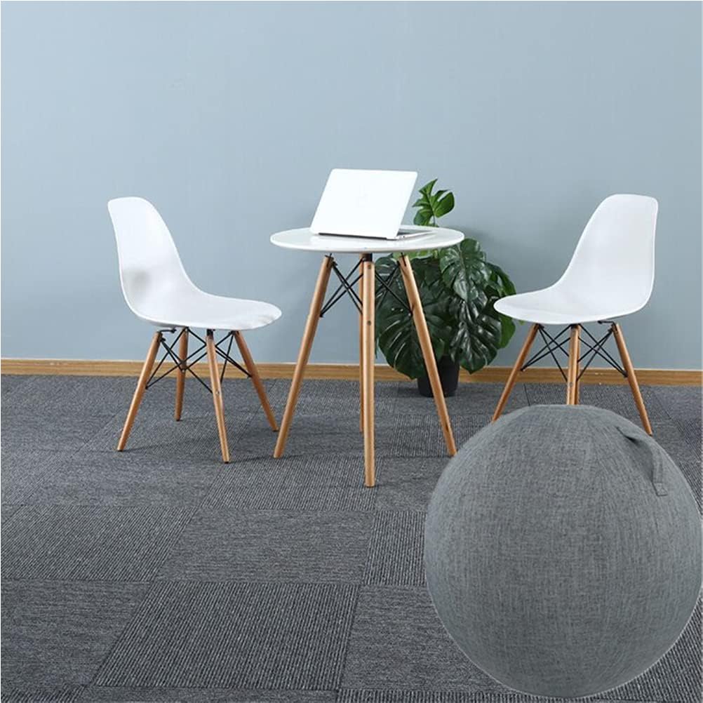 DIXII Pilates Yoga Ball Chair Copertura Protettiva per Sedia A Sfera per Esercizi per Casa O Ufficio, Allenamento per L'equilibrio, Esercizi di Stabilità,A,65cm