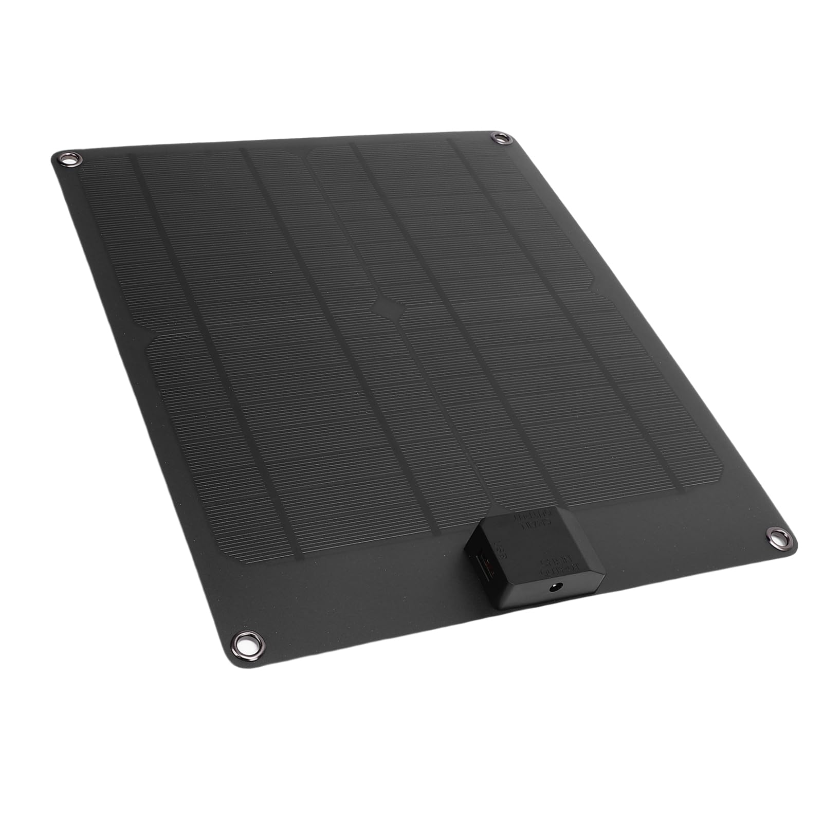 ASHATA Caricabatterie Solare 30W con Controller, Kit Pannello | IP67 Water Proof USB Portable Solar Panel, with Suction Cups for Car Boat RV