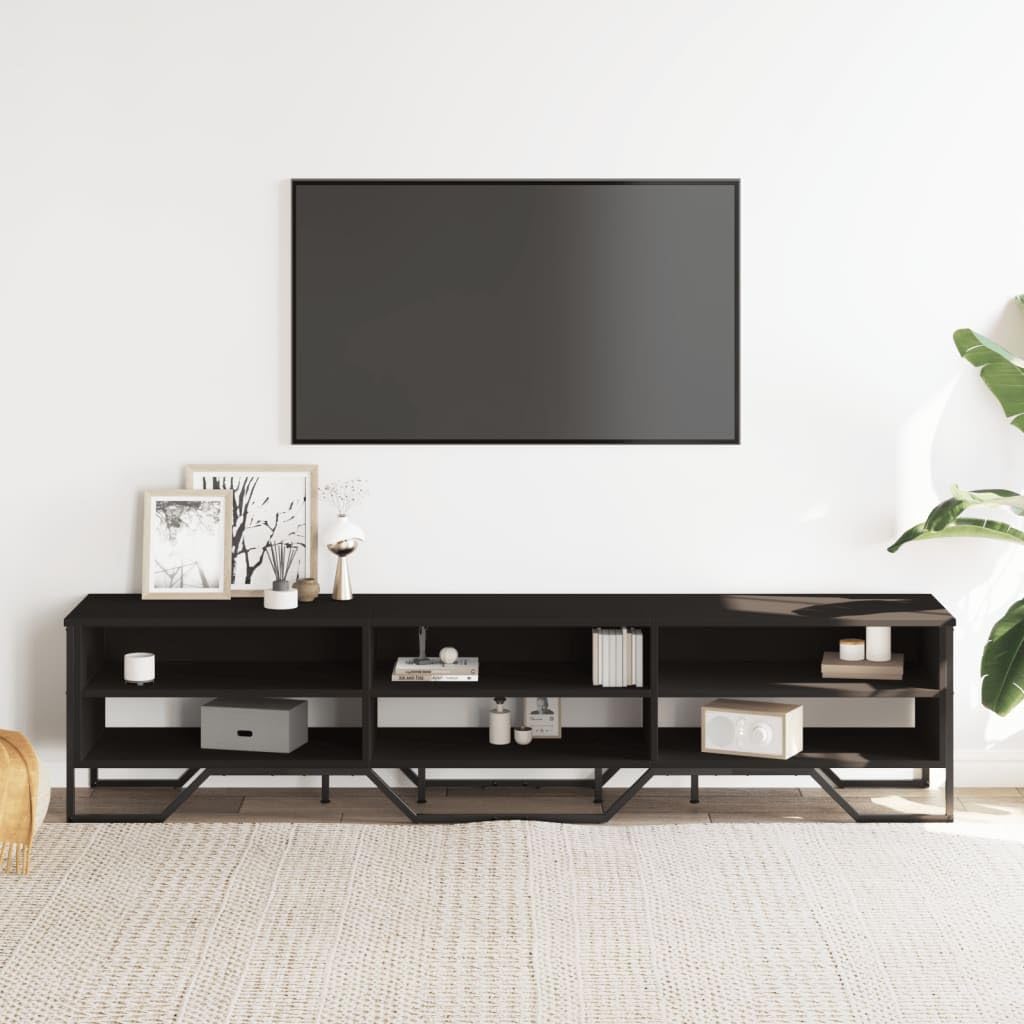 vidaXL Tv-meubel 180x35x41 cm bewerkt hout bruin