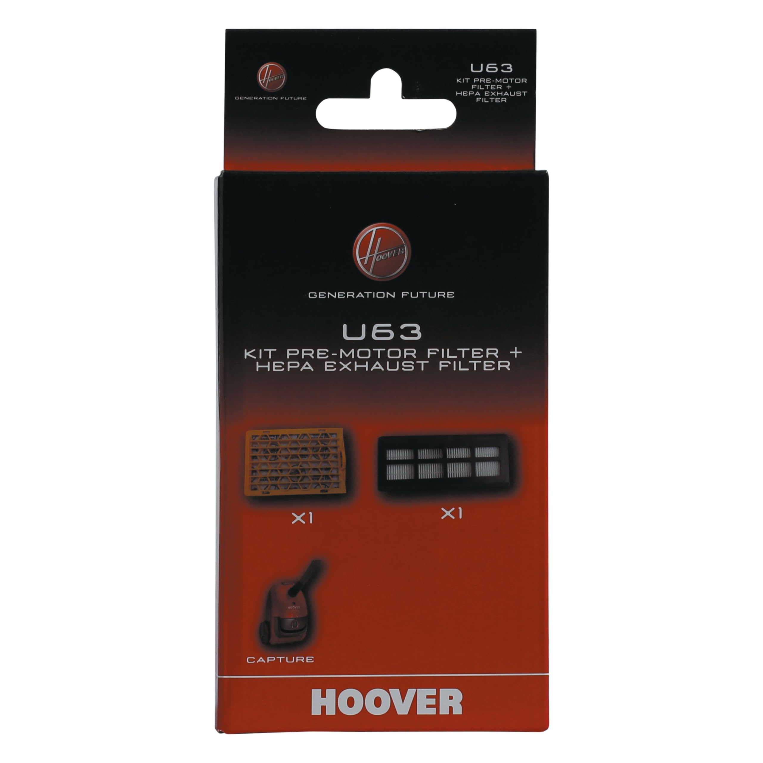 Karcher 8.614-141.0 Cover, Blue Plastic Exhaust Filter Xp 12/15/18