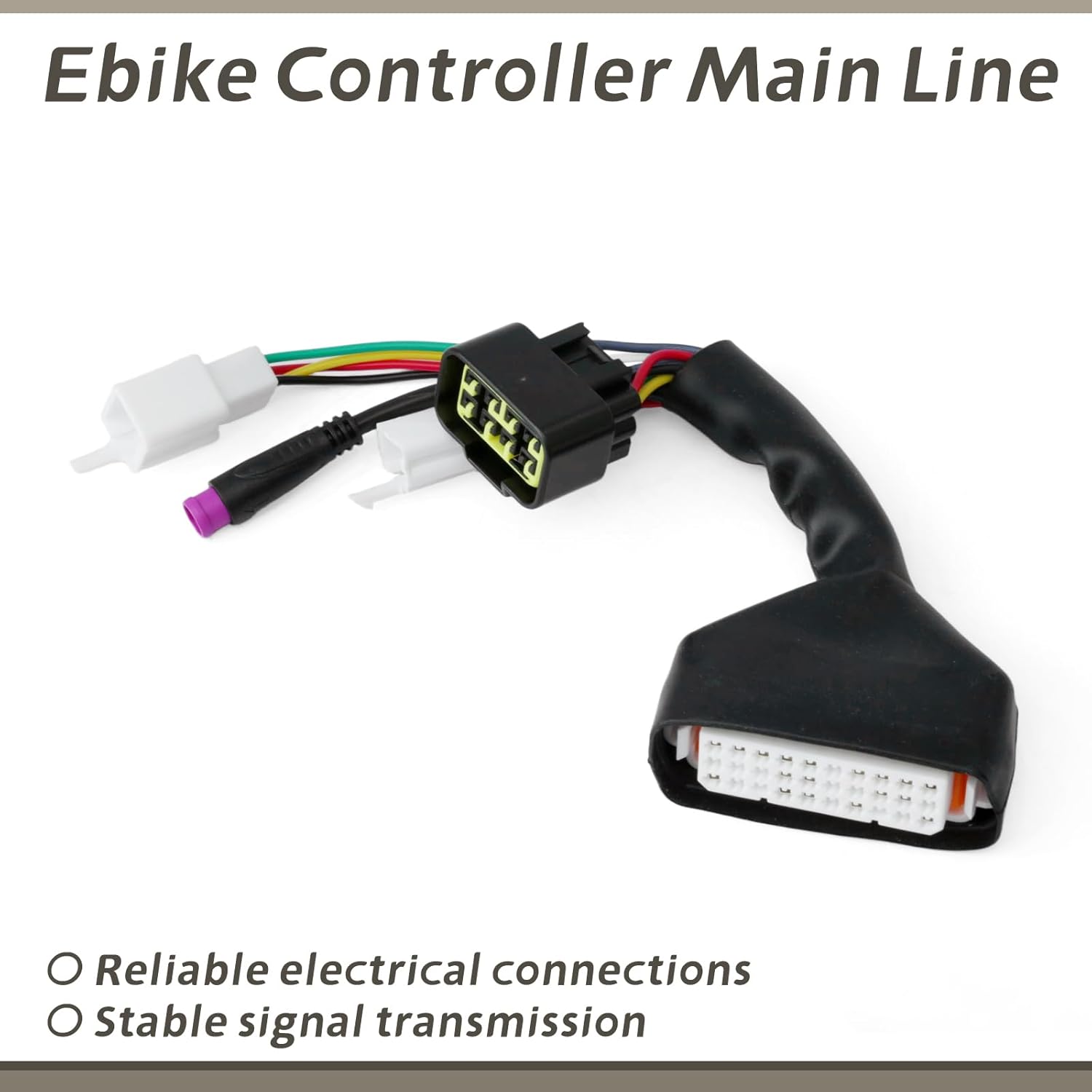Ebike Controller Main Line Compatible with Tuttio Soleil01 Electric Dirt Bike with M Function Key Display, Controller Wire Harness Assembly