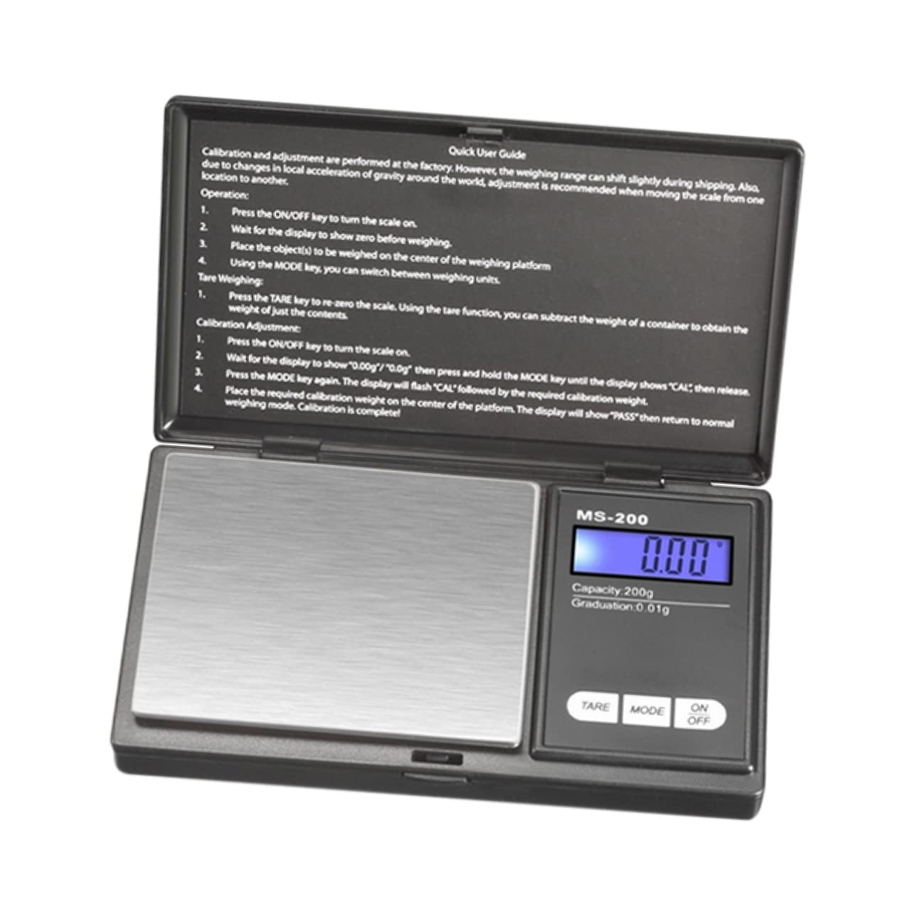 MAGICLULU 3stücke Schmuckwaage Präzisionswaage Digital Tragbare Feinwaage Mit Lcd-display Für Schmuck Münzen Und Materialien Einfache Kalibrierung Und Schutzdeckel