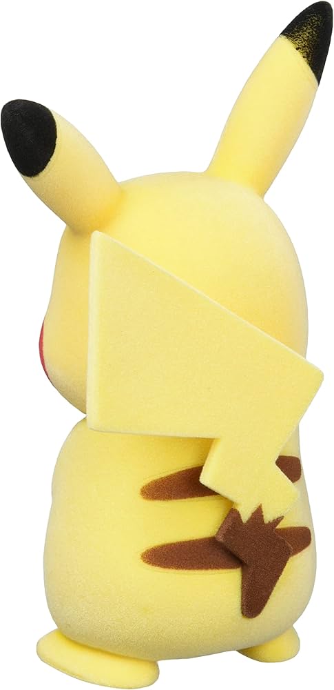 Amazon.co.jp: ピカチュウ フロッキングドール 672035 : おもちゃ