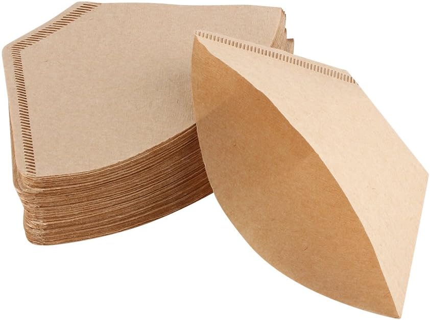 Coffee Filters, Cone Coffee Filters, Unbleached Paper Filters 46 Cup, Paper Coffee