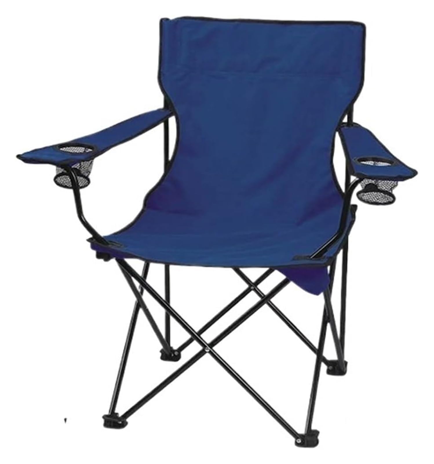 vfdaSWQQ Outdoor folding chair, Explorer Portable Fishing Bench Art Student Back Recliner Waterproof Picnic Chair(Dark Blue)