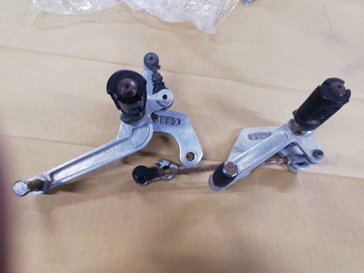 BEET 初期 CBX400F 当時物 絶版 バックステップ 希少 NC07 CBX CBX550F