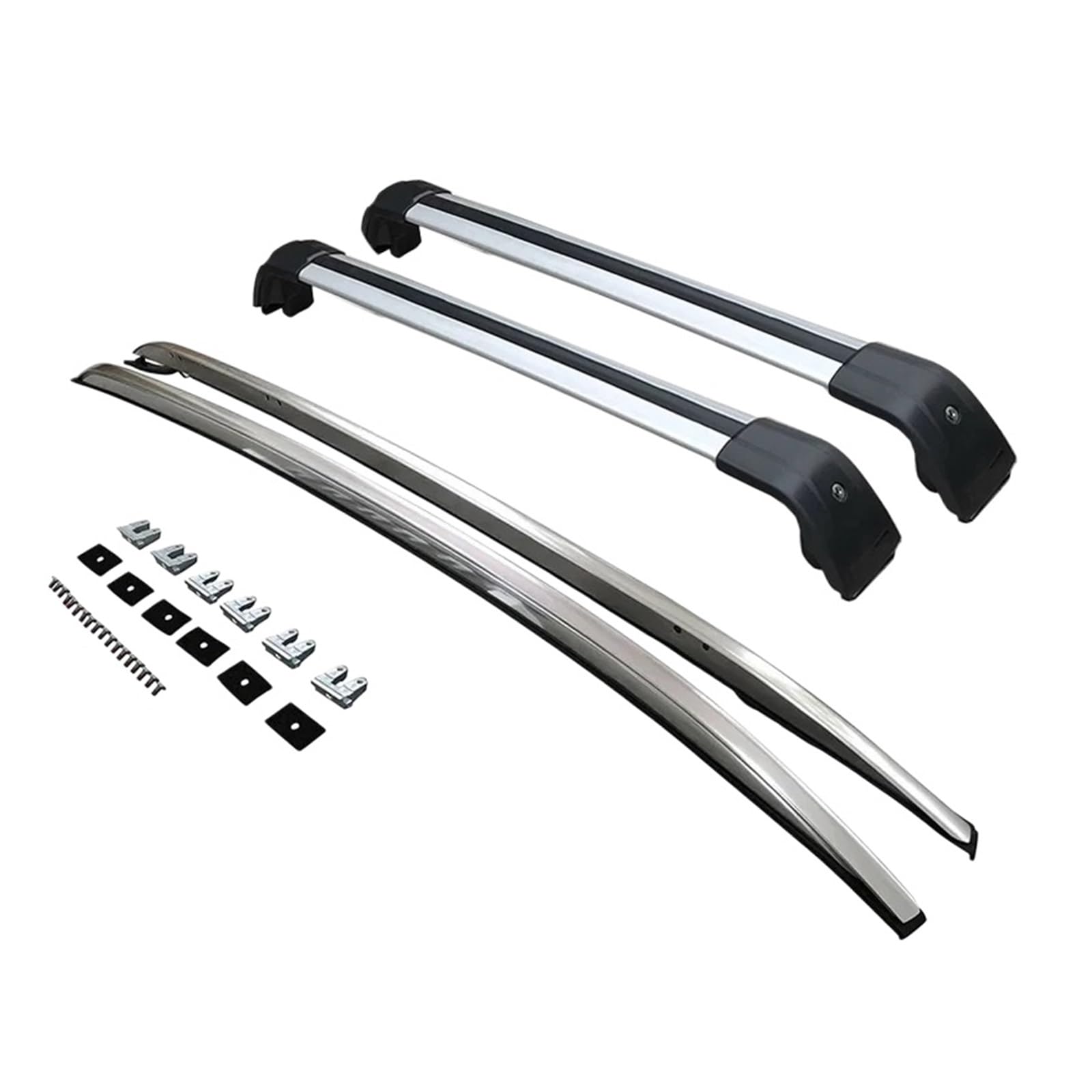 Barres de toit voiture rigides en rail aluminium pour SUV CX-30 Style D - 8