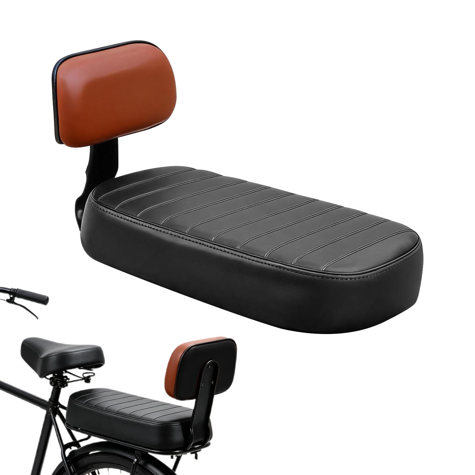 Seggiolino Bici Posteriore Cuscino di Ricambio Sicuro e Regolabile con | Con Schienale Antiscivolo Bambini Per Lunghi Tragitti In Bici All'Aperto, Ciclismo Su Strade E In Città, Bambini E Ragazzi