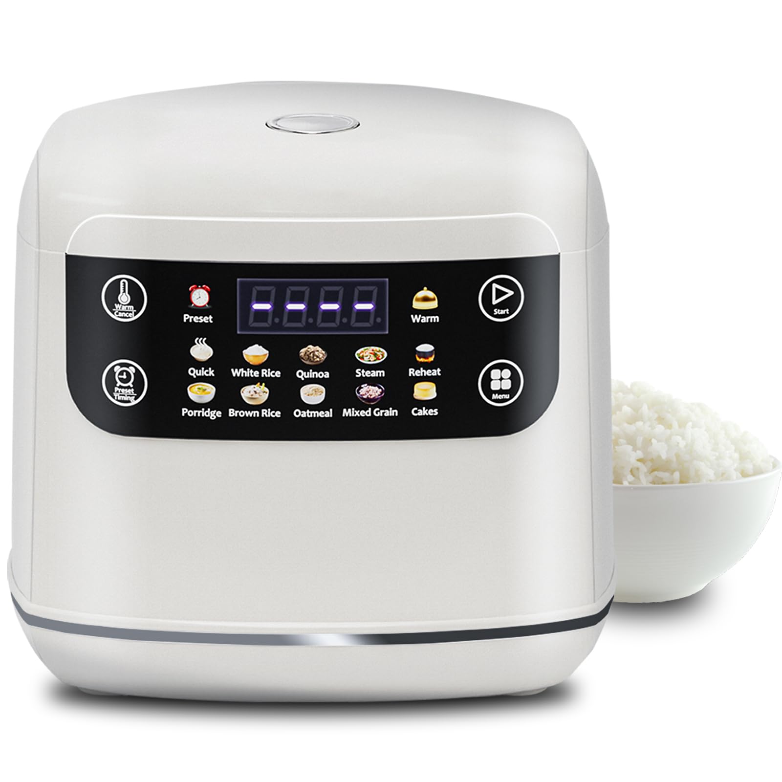 SANPTENT Portable Digital Rice Cooker QF-208A
