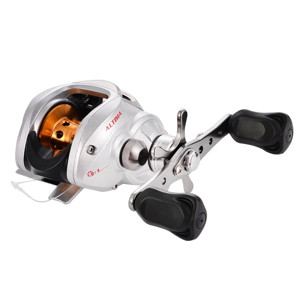 altima baitcaster reel DORLIONA DM120RG-S1 Baitcasting Fishing Right Sporting Goods and a tournament feel Style:SS Ceramic N4:CUSTOMERAPPRECIATION28% Garcia Fishing Pole Abu