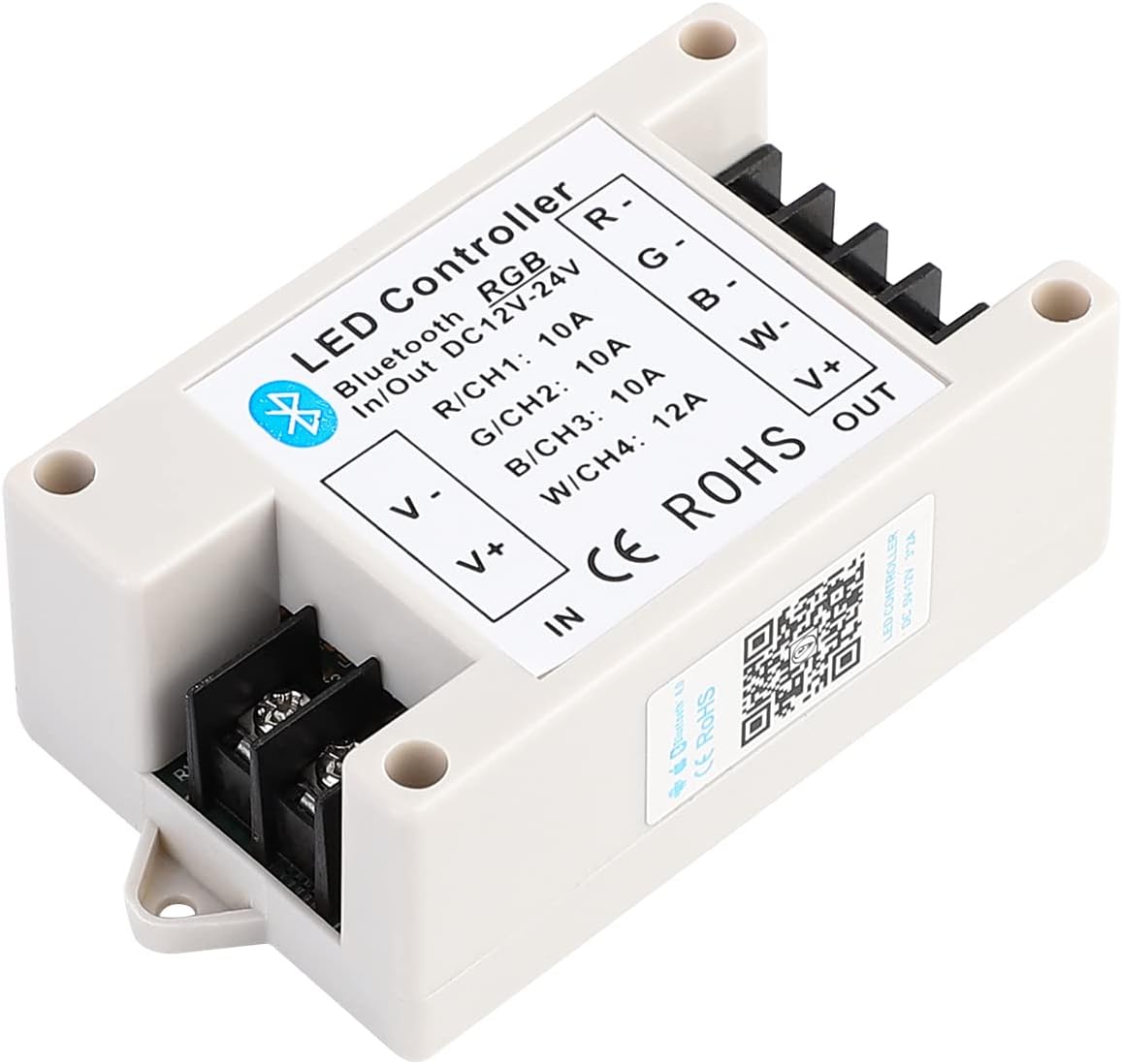 SUPERNIGHT Wireless Bluetooth RGBW/RGB Controller for 5050 3528 LED Light Strips, Smart Phone APP Control Smart Controller for iOS and Android SUPERNIGHT Wireless Bluetooth RGBW/RGB Controller for 5050 3528 LED Light Strips, Smart Phone APP Control Smart Controller for iOS and Android