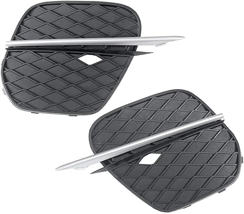 pizarra 1 par de cubiertas de rejilla de parachoques delantero para X5 E70 2011-2013 51117222859 51117222860