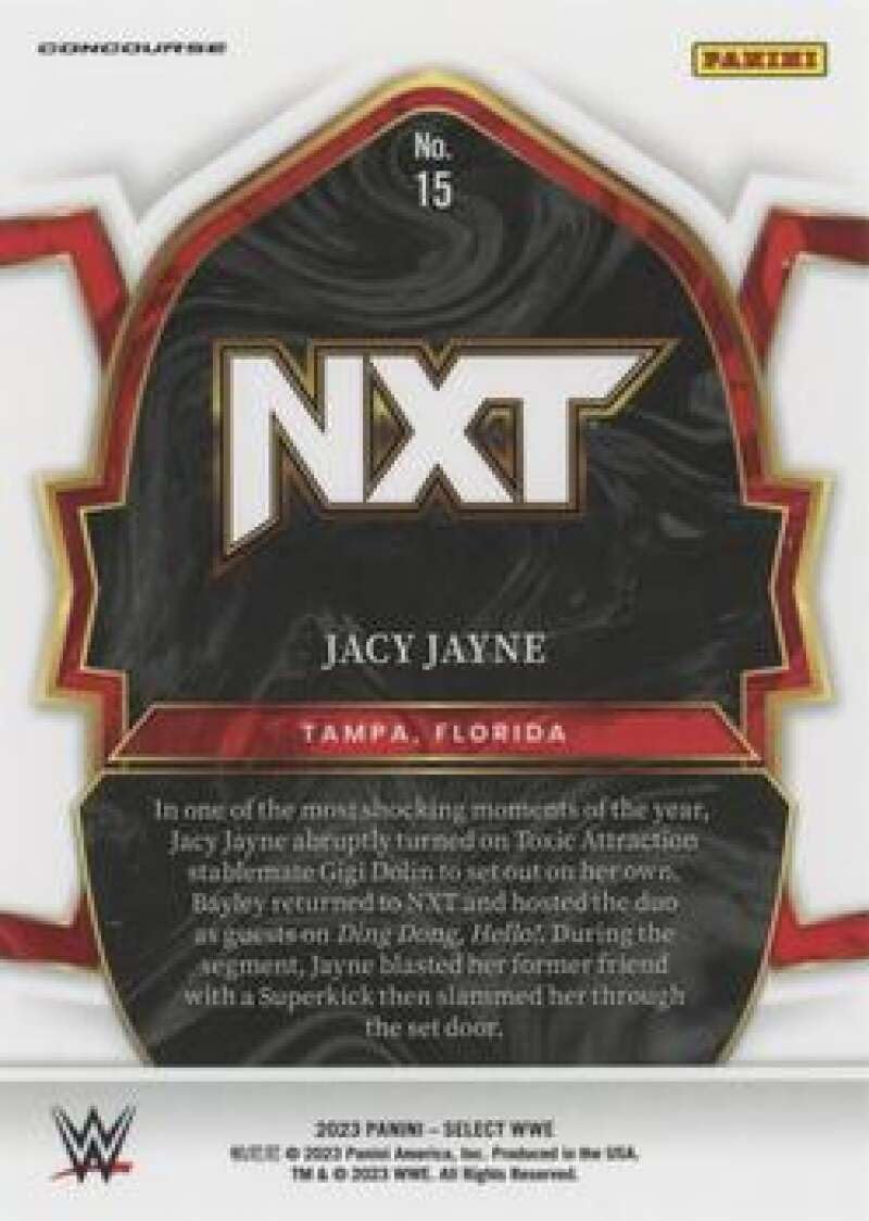 Amazon.com: 2023 Panini Select #15 Jacy Jayne NXT Concourse