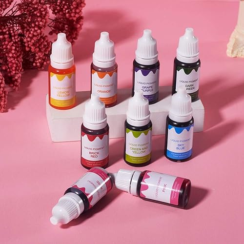 Miniatura 5 de Juego de pigmentos líquidos de brillo de labios de 12 colores, pigmento líquido para hacer brillo de labios, pigmento cosmético para brillo de