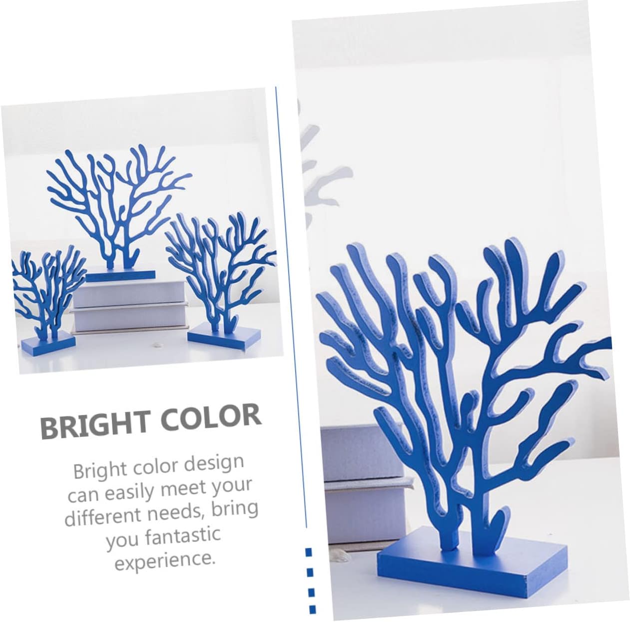 Coral Ornaments Mediterranean Style Decor Nautical Wall Decor Coastal Ocean for Home