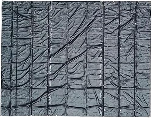 Vista 10 de Mytee Products Lonas planas para camiones Lona de maquinaria de acero 30' x 30' - Negro