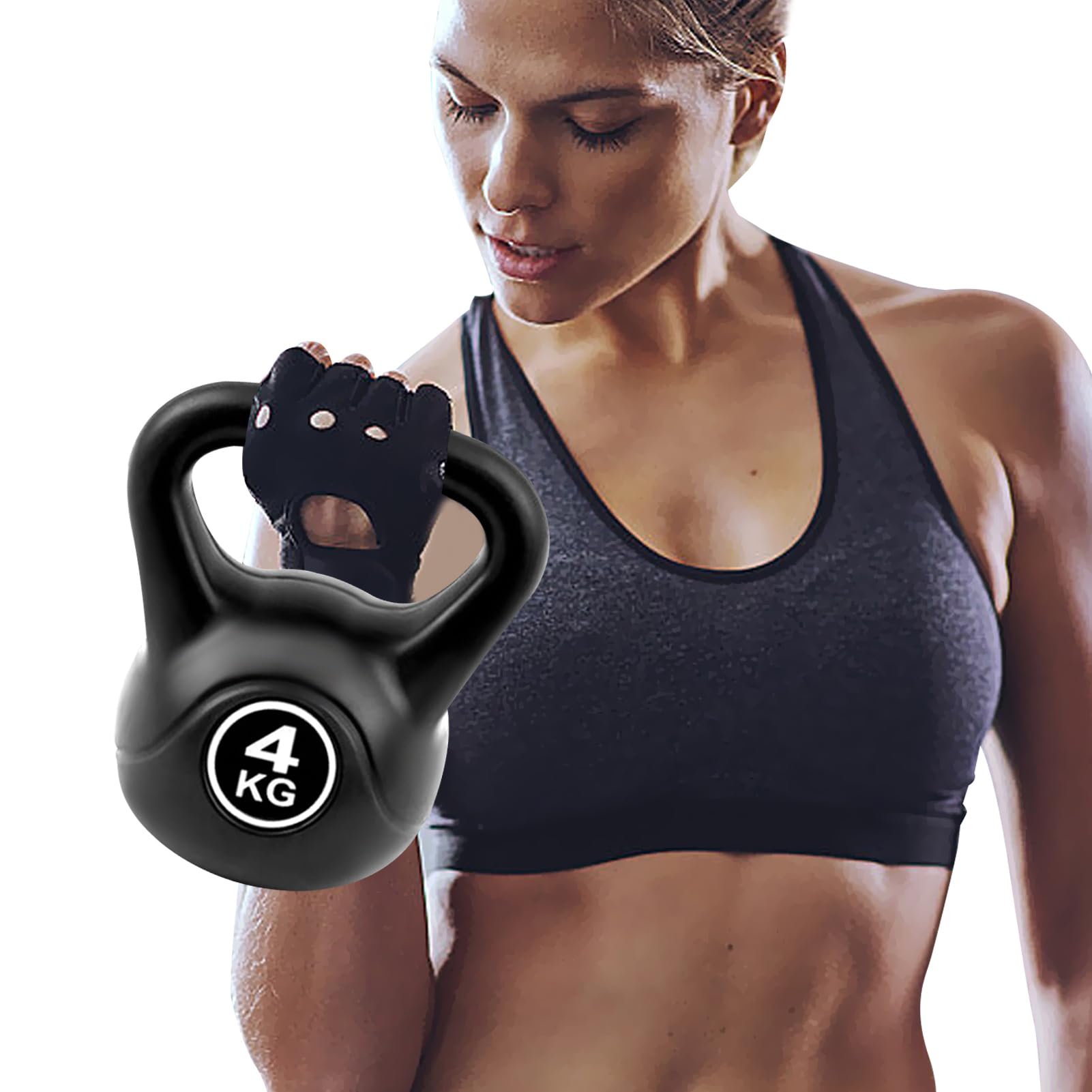DAYONG Fitness Kettlebell, Strength Training Kettlebell Weight for Men Women, Home Gym Equipment for Weight Lifting, Core Training, Squat, Body Shaping.