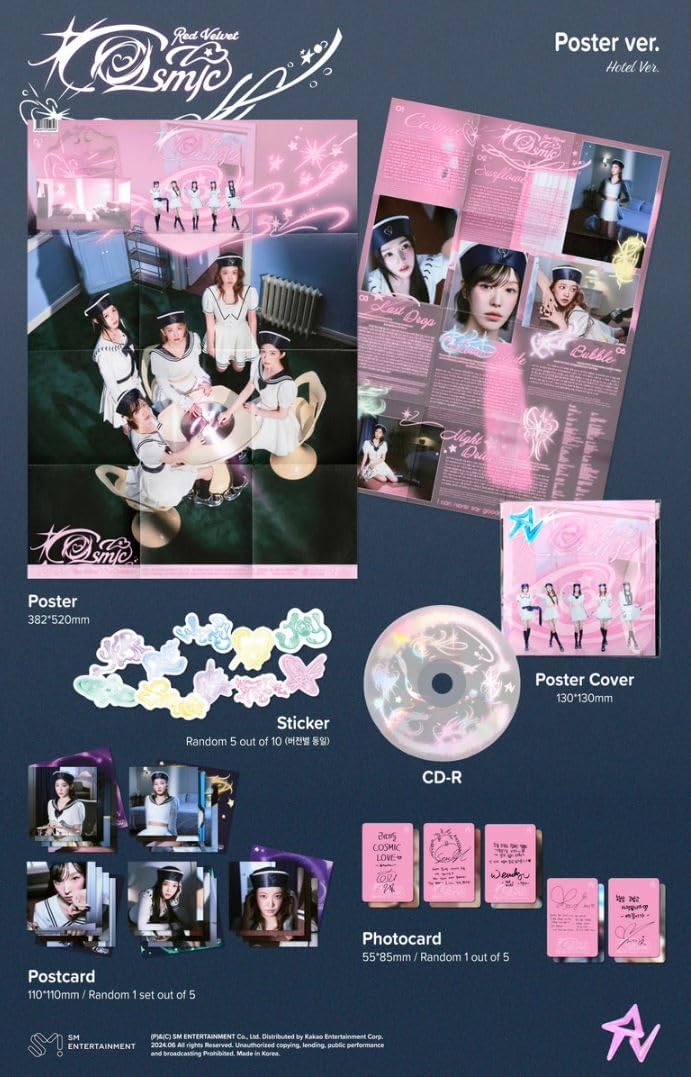 Red Velvet Cosmic Album (Photobook 2 Ver Set), undefined