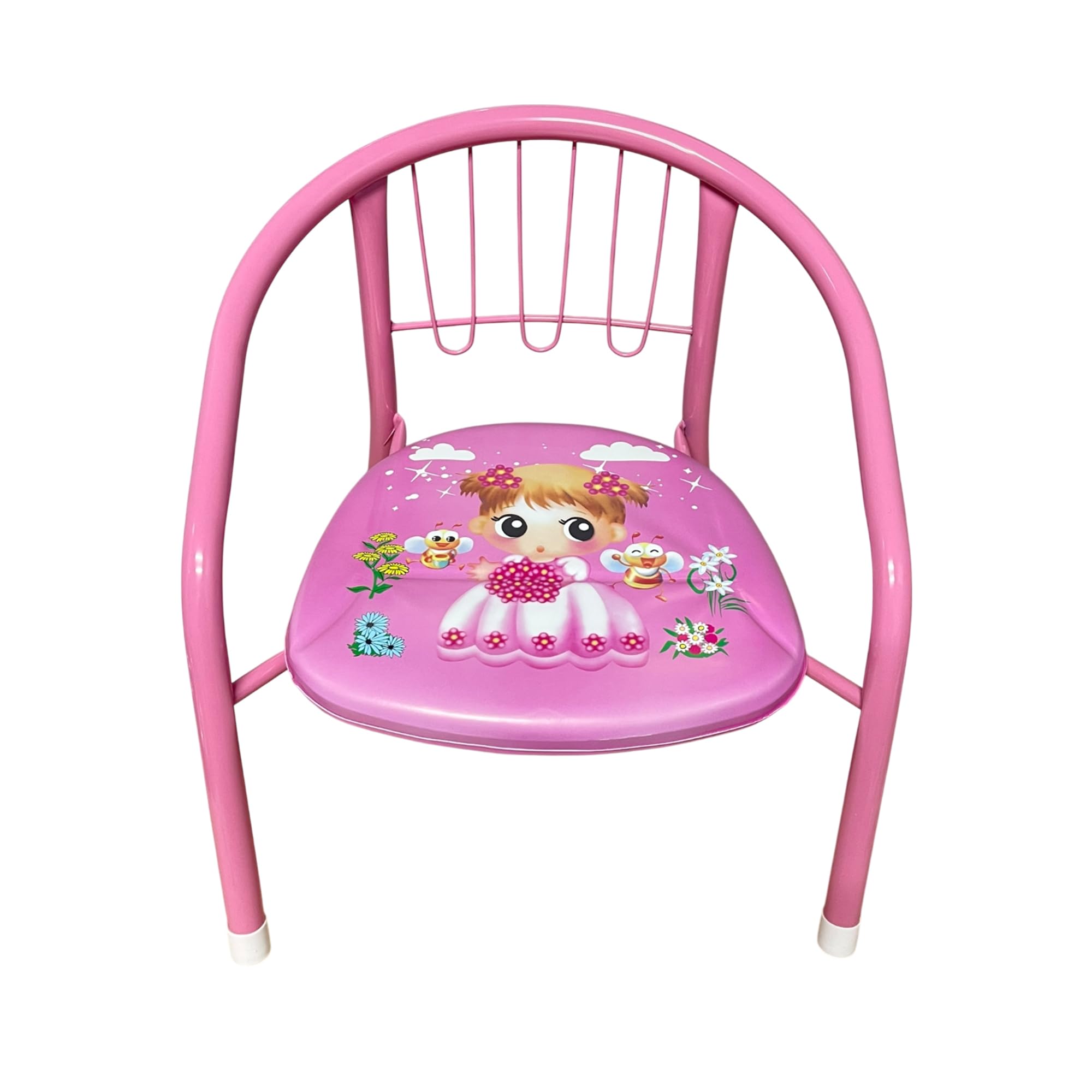 YSAMAX Comfortable Chair for Kids, Robust Construction, Attractive Design, Secure and Comfortable Fit, Portable, Lightweight, Fun Loving, Great for Birthdays & Holidays (Pink)