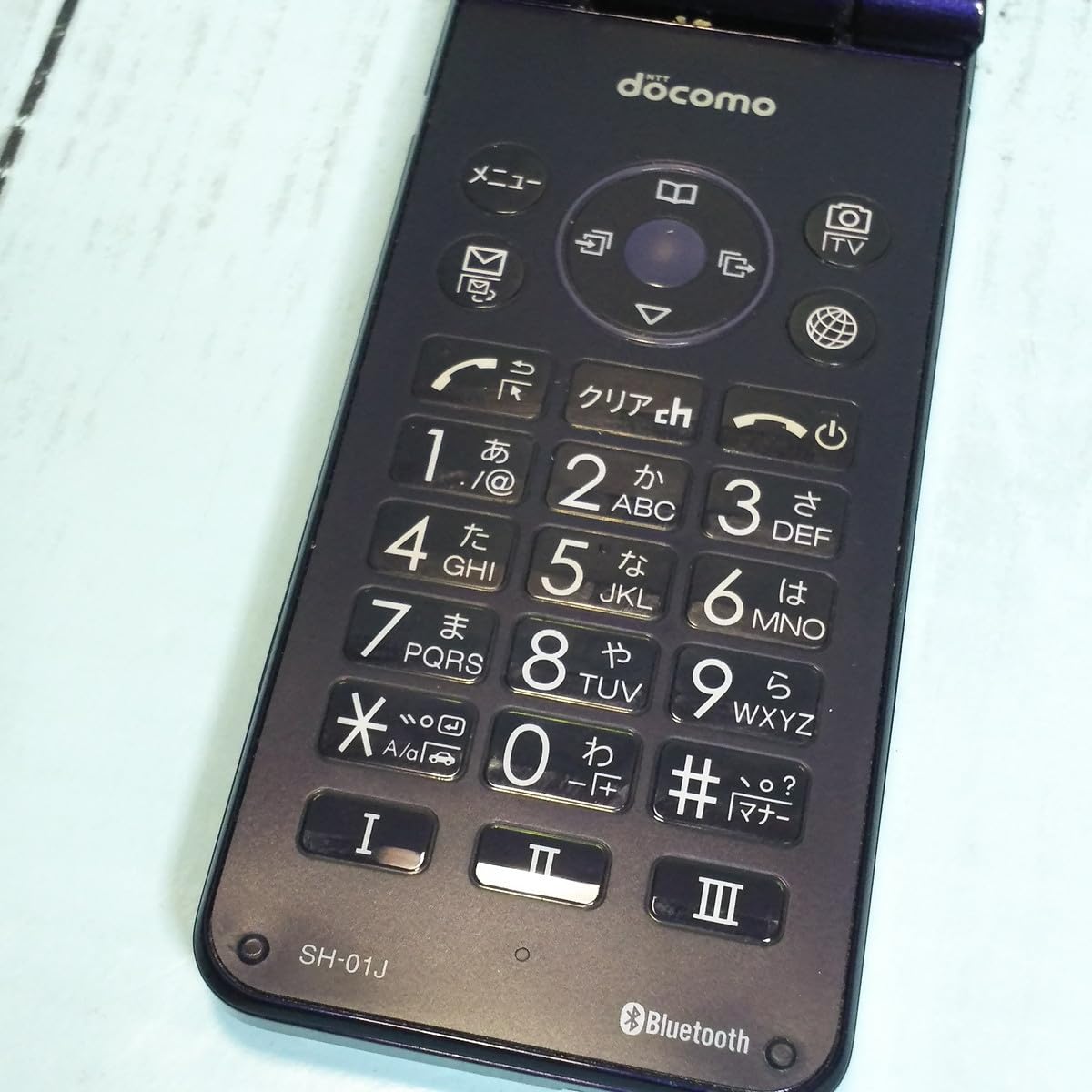 SHARP - docomo AQUOS ケータイ SH-01J ブルーブラック SIMフリー ムスビー｜docomo AQUOS SH-01J ブルーブラック ネイビー
