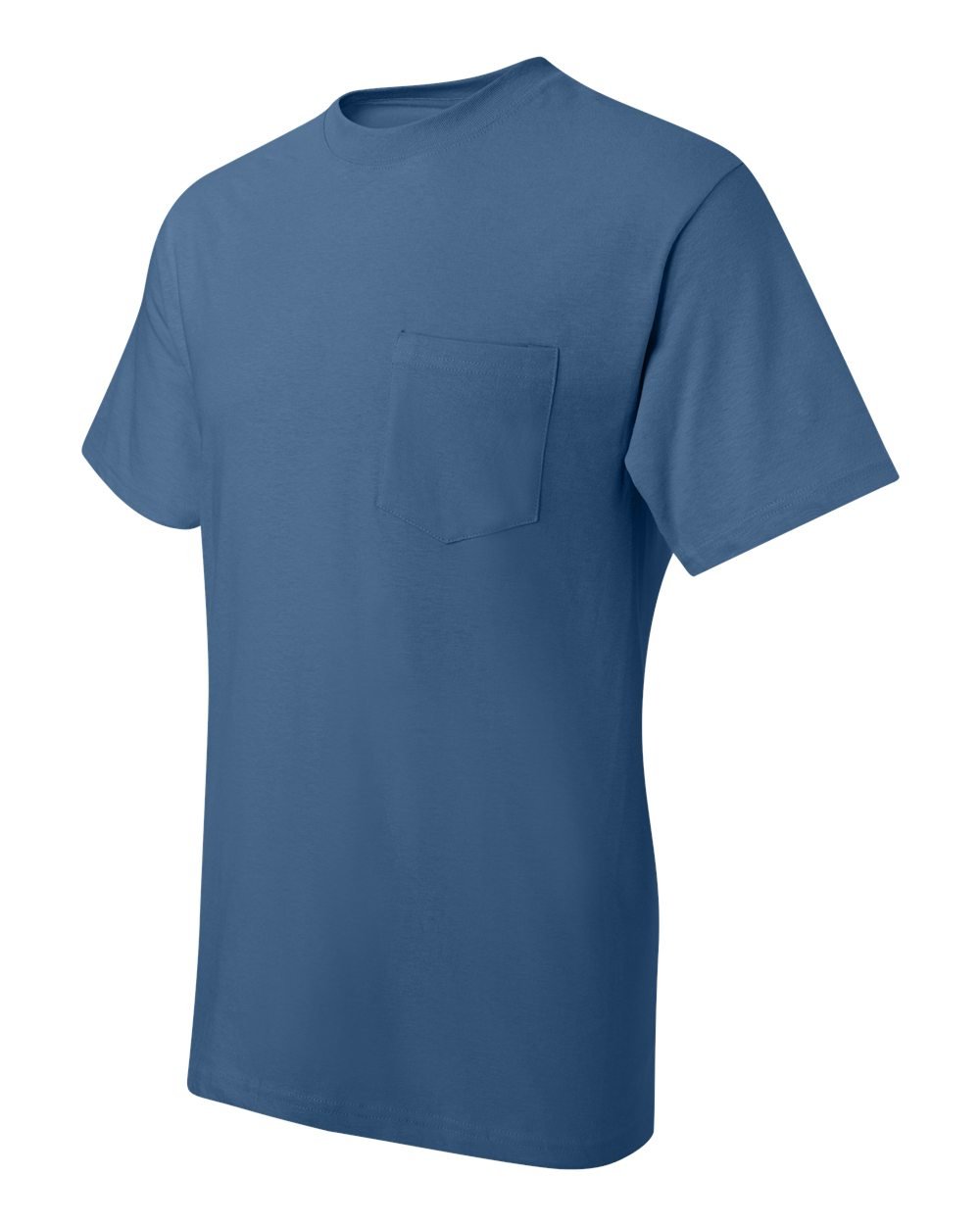 Hanes Beefy-t Pocket T-Shirt, Heavyweight Cotton Pocket tee For Men, Full-Cut T-Shirt, 1 Or 2 Pack Camiseta Hombre (Pack de 2)